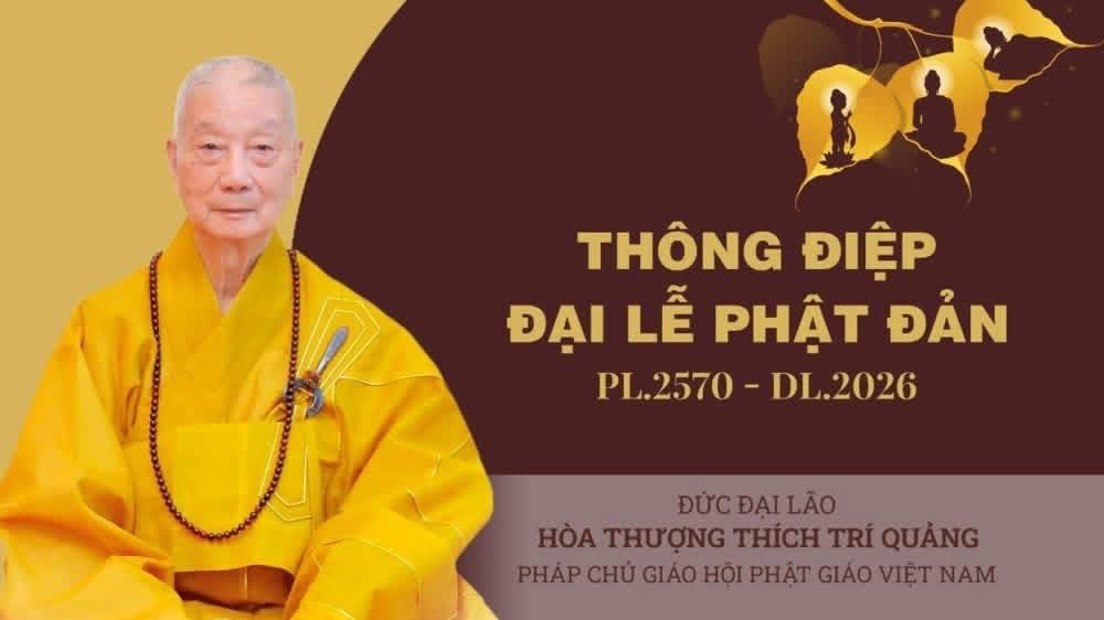 Thông Điệp Đại Lễ Phật Đản Phật Lịch 2570